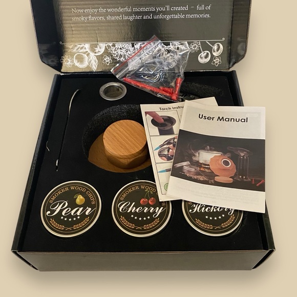 NEW Ogery Cocktail Smoker Kit with Torch - Picture 6 of 7